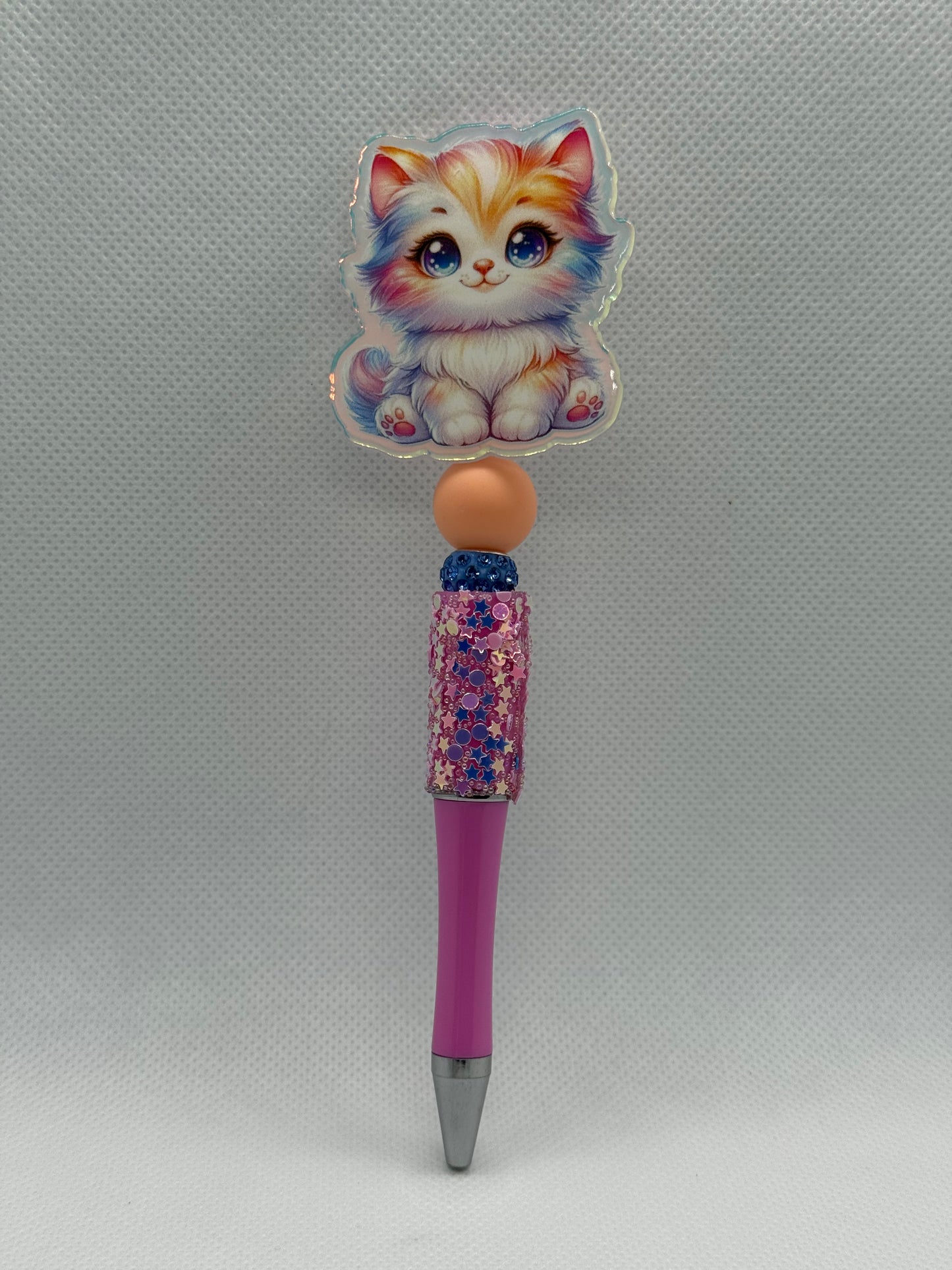 Beaded Pens - Kitty