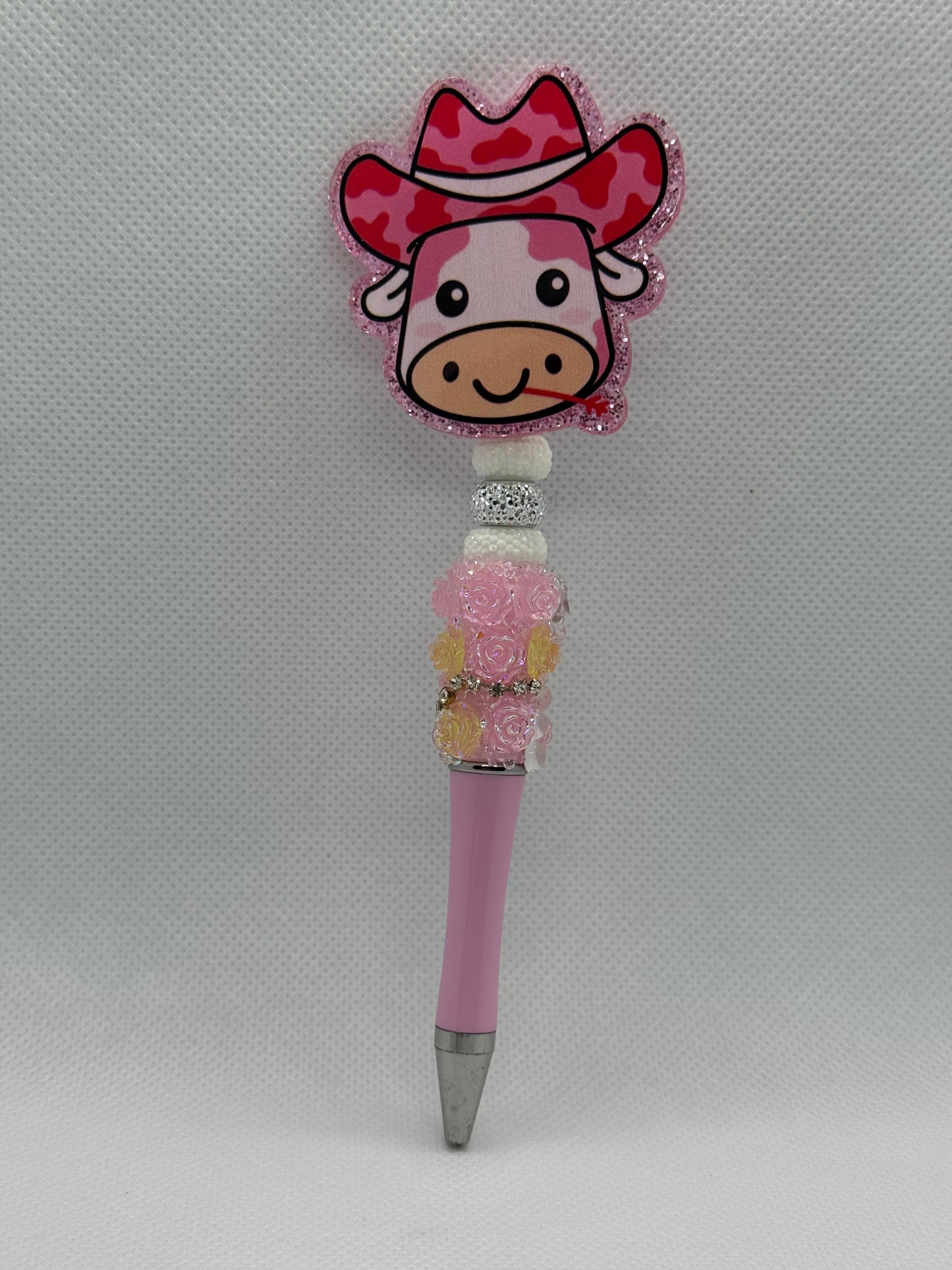 Beaded Pens - Cow