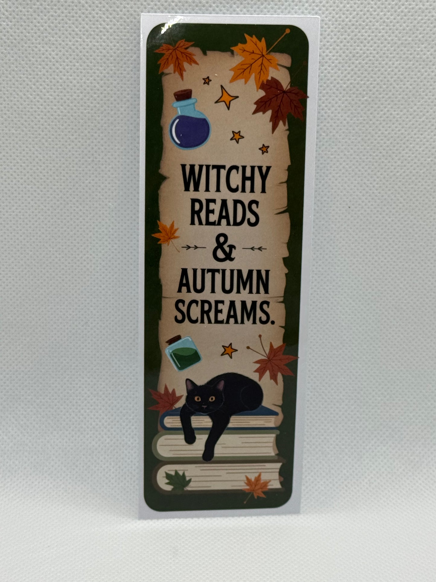 Bookmark - Witchy Reads & Autumn Screams