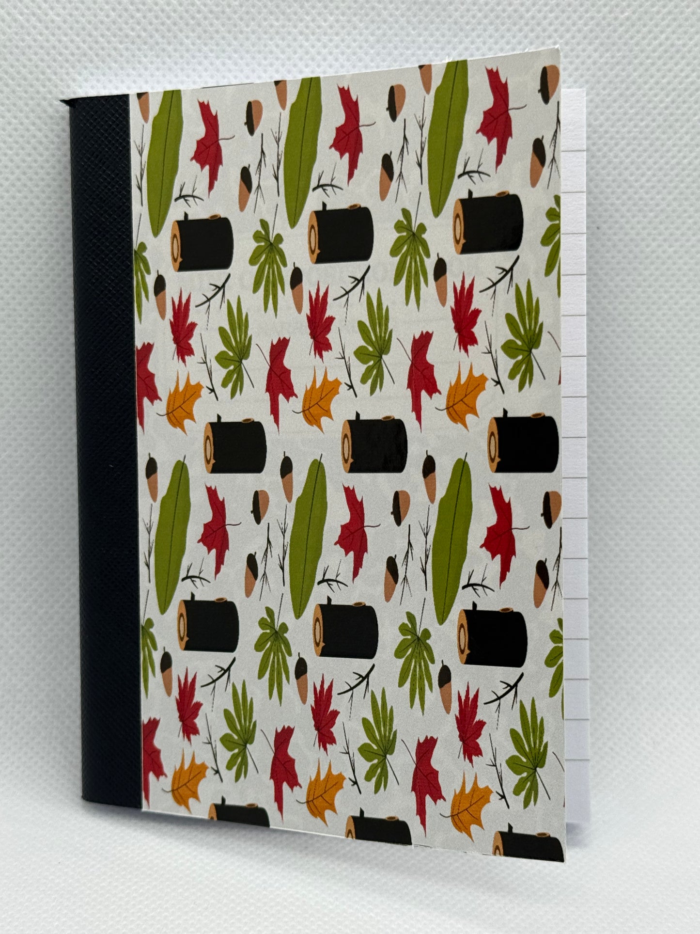 Mini Composition Books - Leaves & Logs