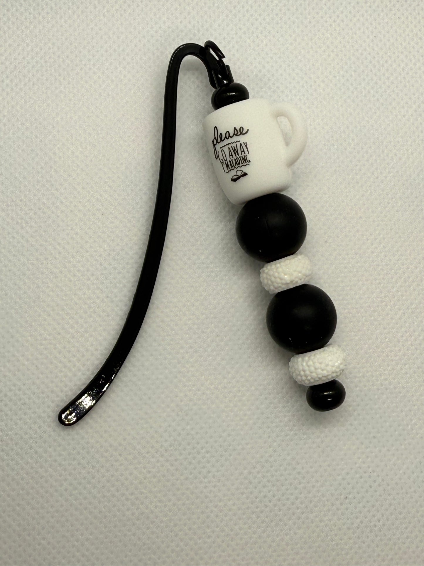 Beaded Bookmarks - Go Away I’m Reading