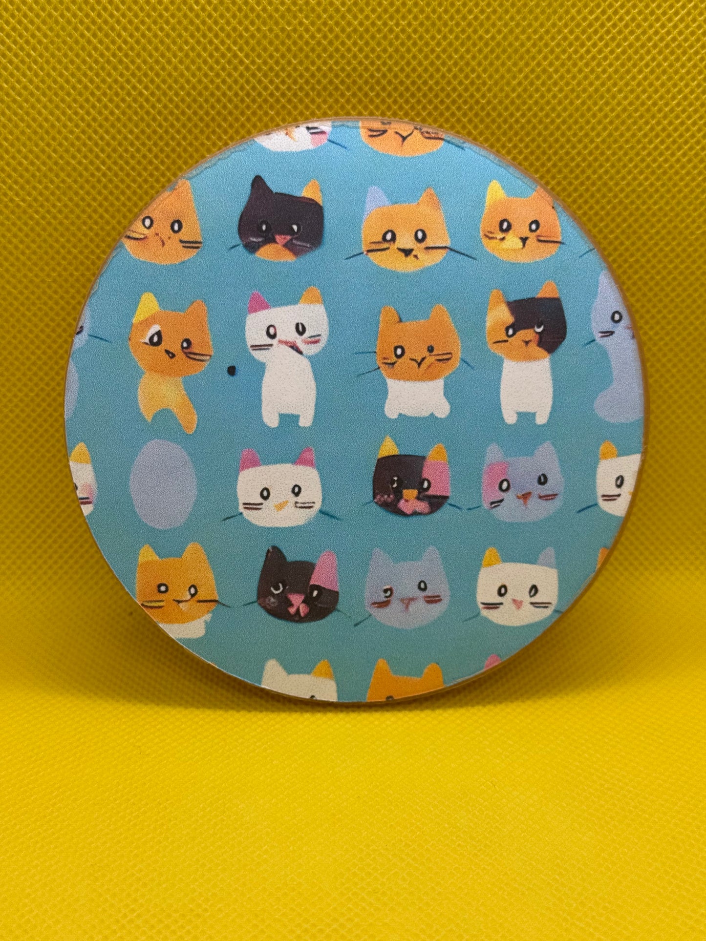 ABC Cardstock - 4 inch round - Cats - 5 pack grab bag