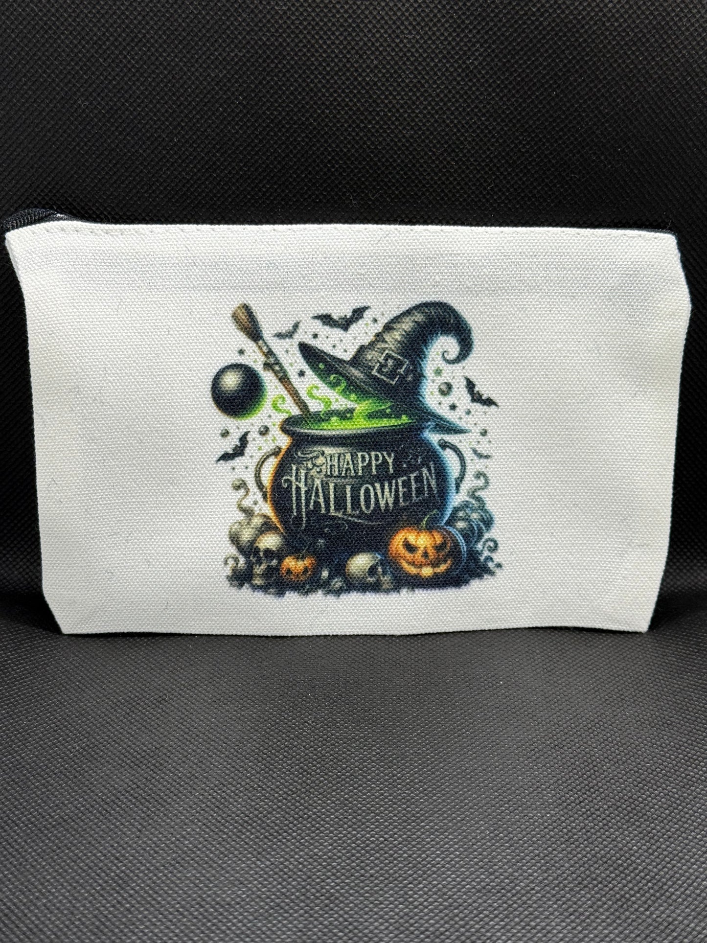 Zipper Bag - Happy Halloween Cauldron