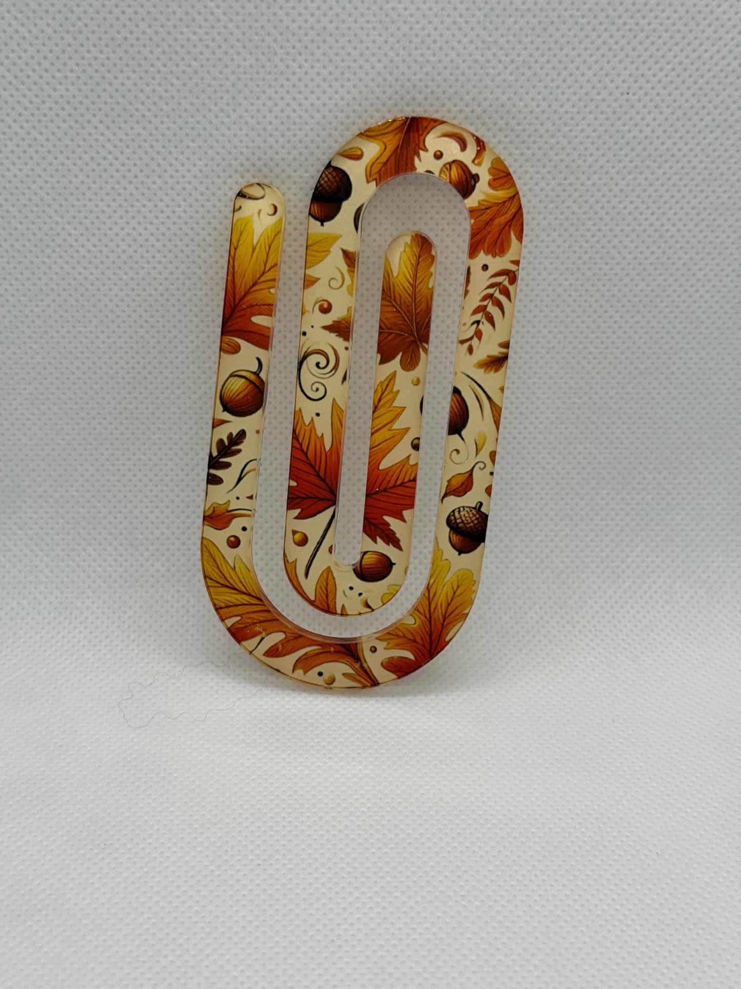 Jumbo Paperclips - Fall Leaves