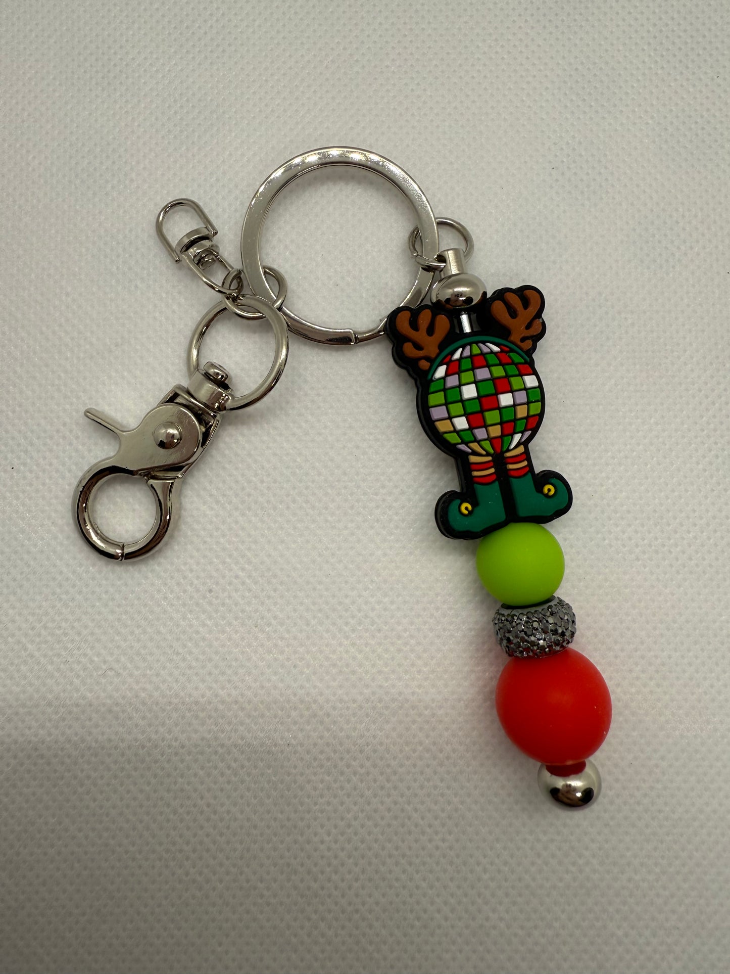 Keychains - Disco Reindeer