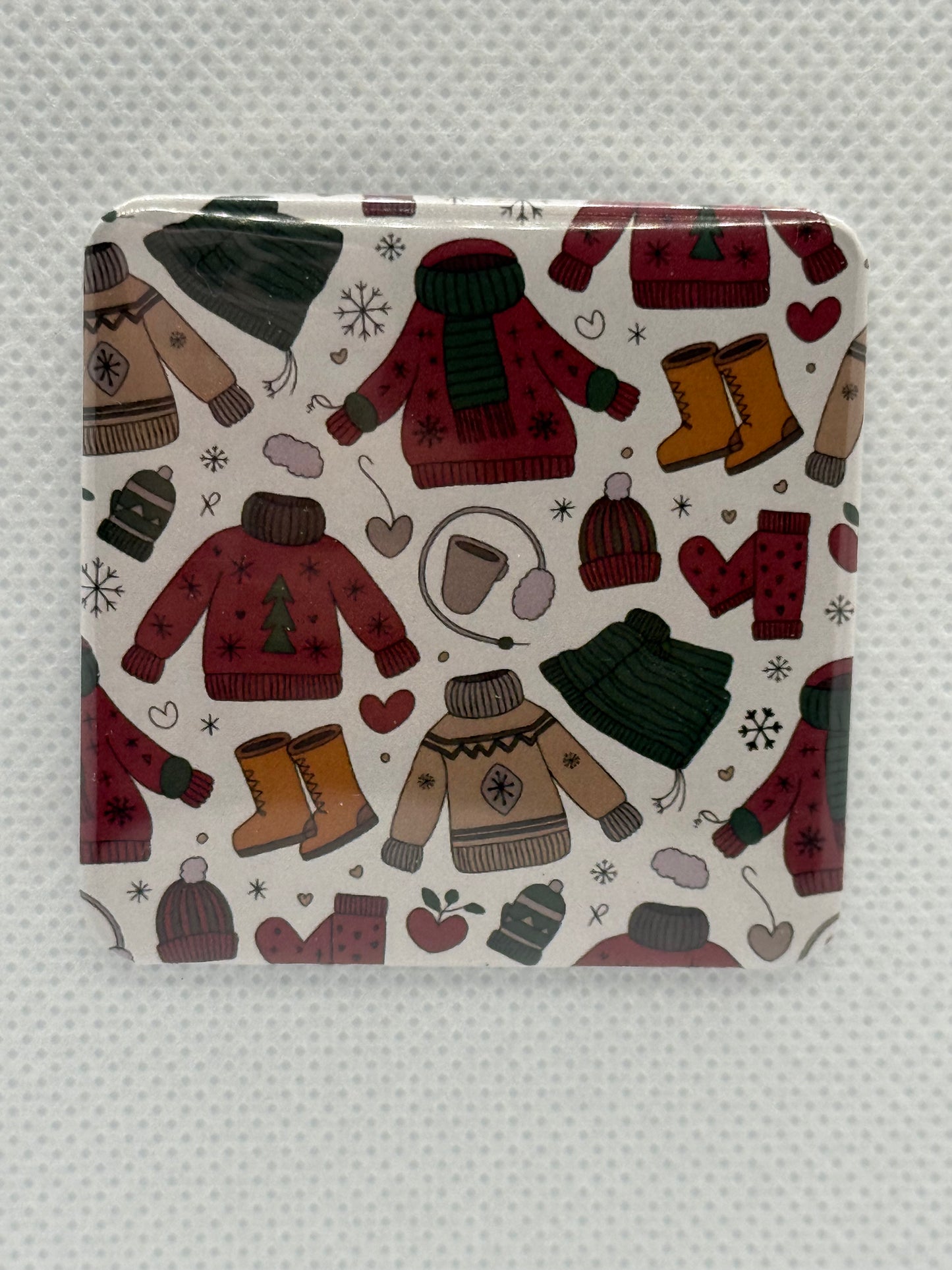 Fridge Magnets - Christmas Sweaters Boots Hats