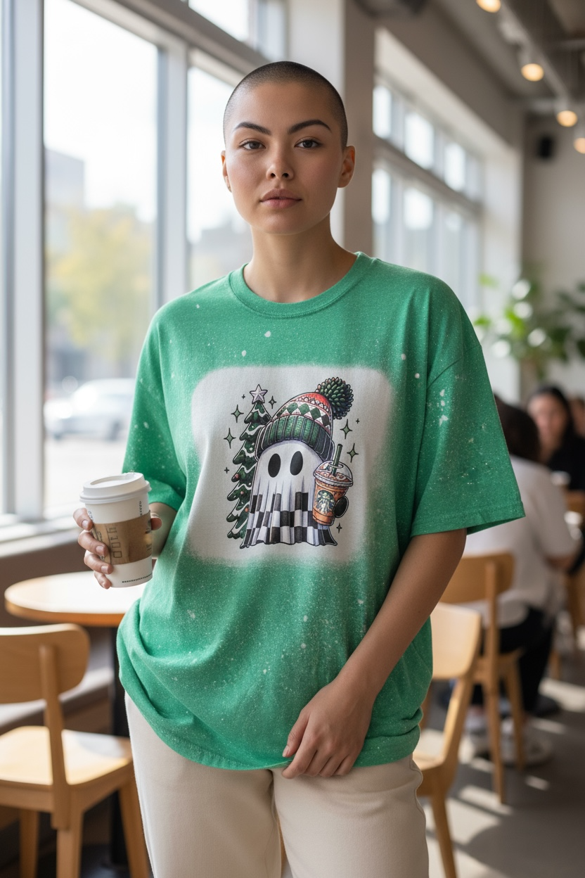 T-Shirt - 2XL - Starbies Ghost