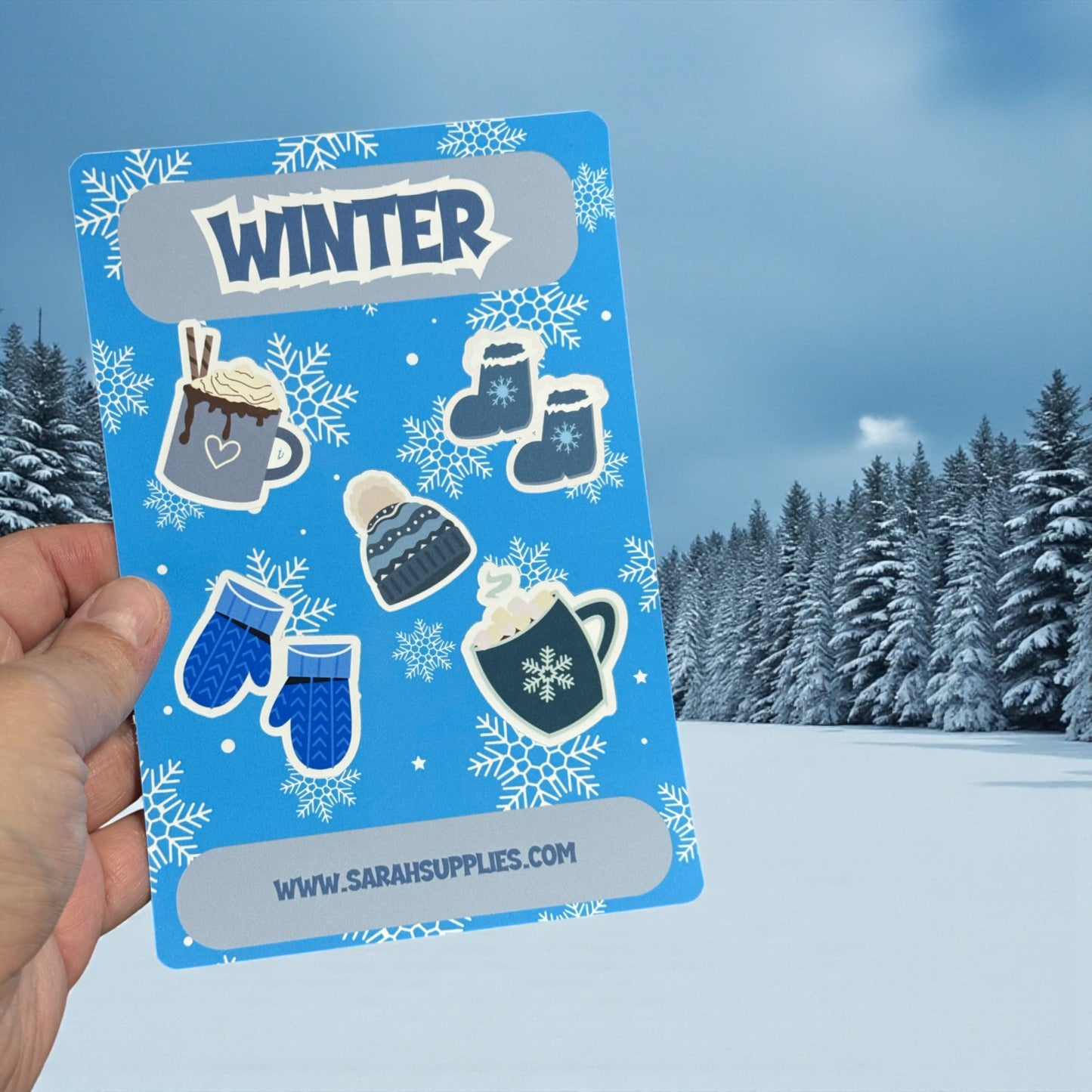 Sticker Sheet - Winter