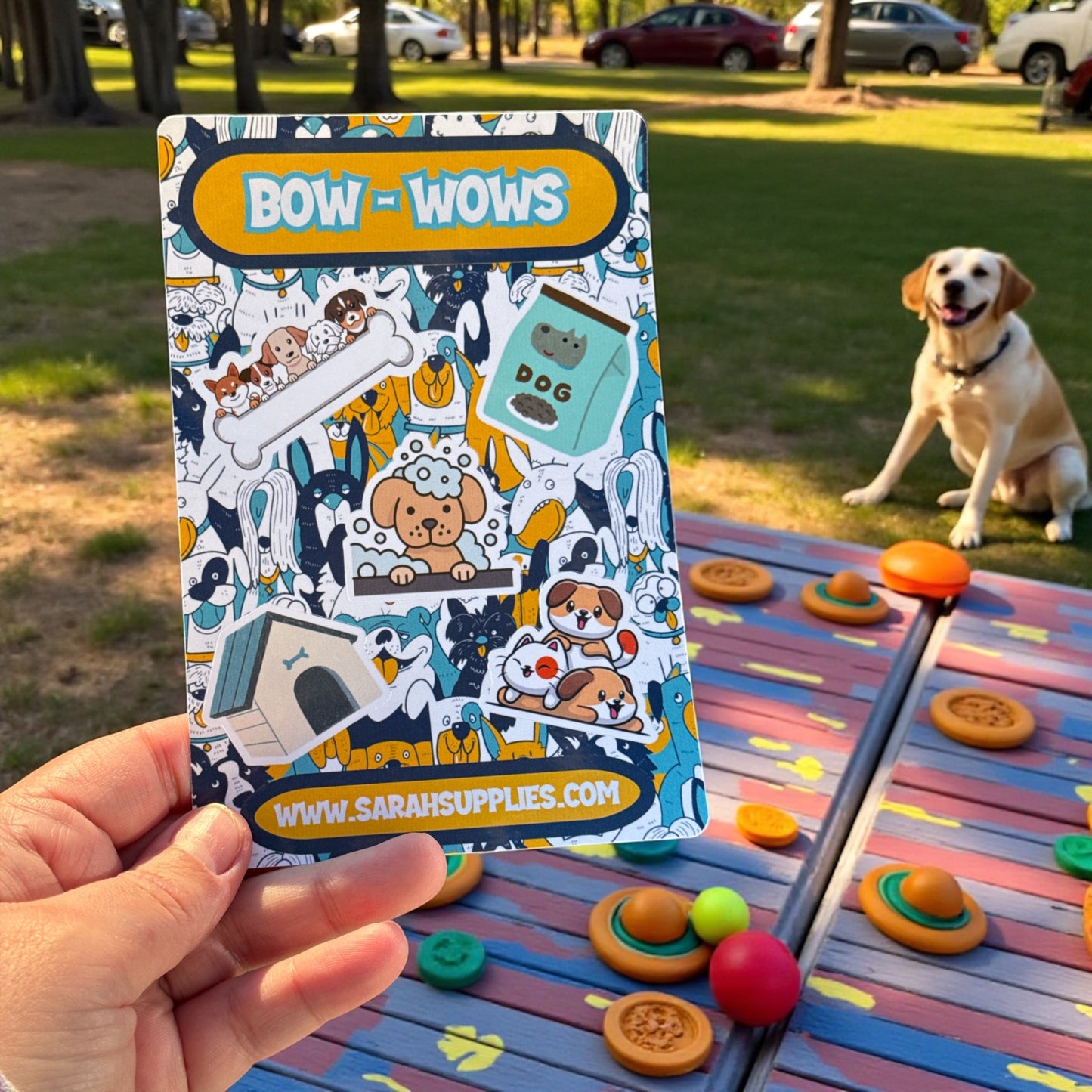 Sticker Sheet - Bow - Wows