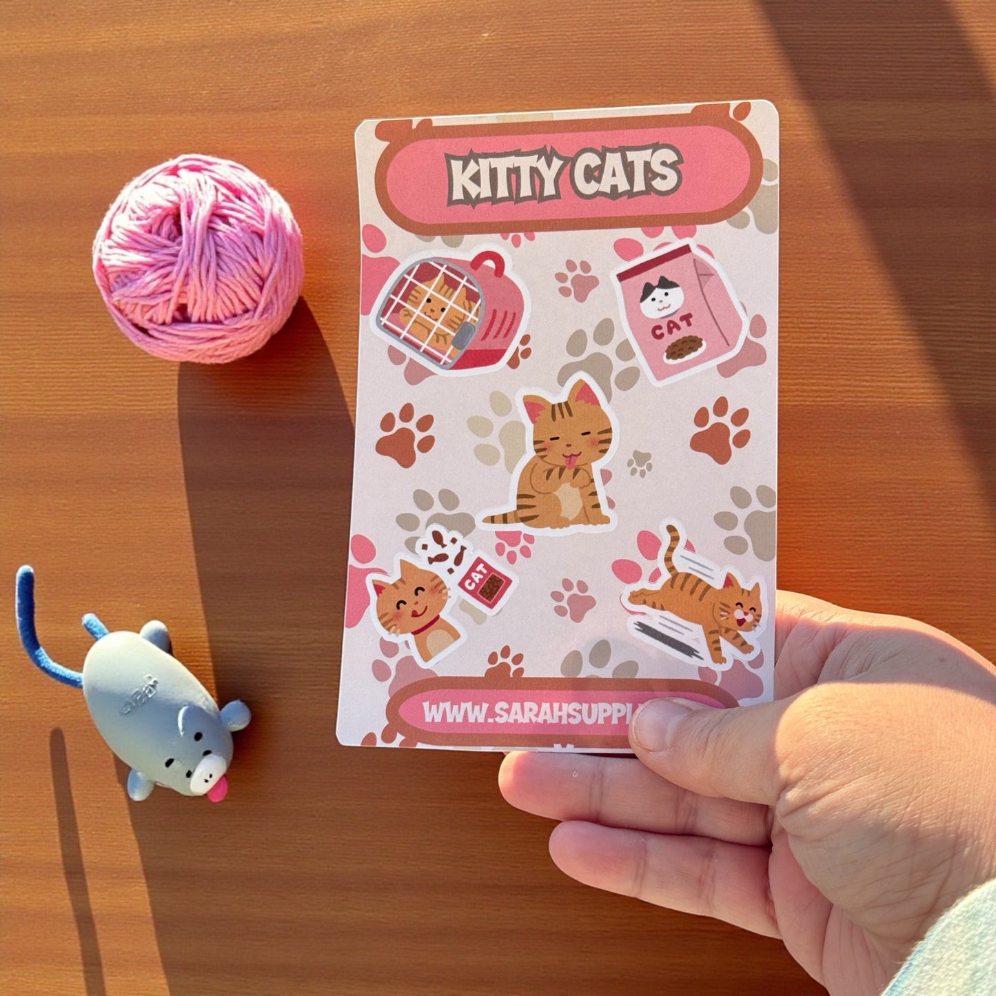 Sticker Sheet - Kitty Cats