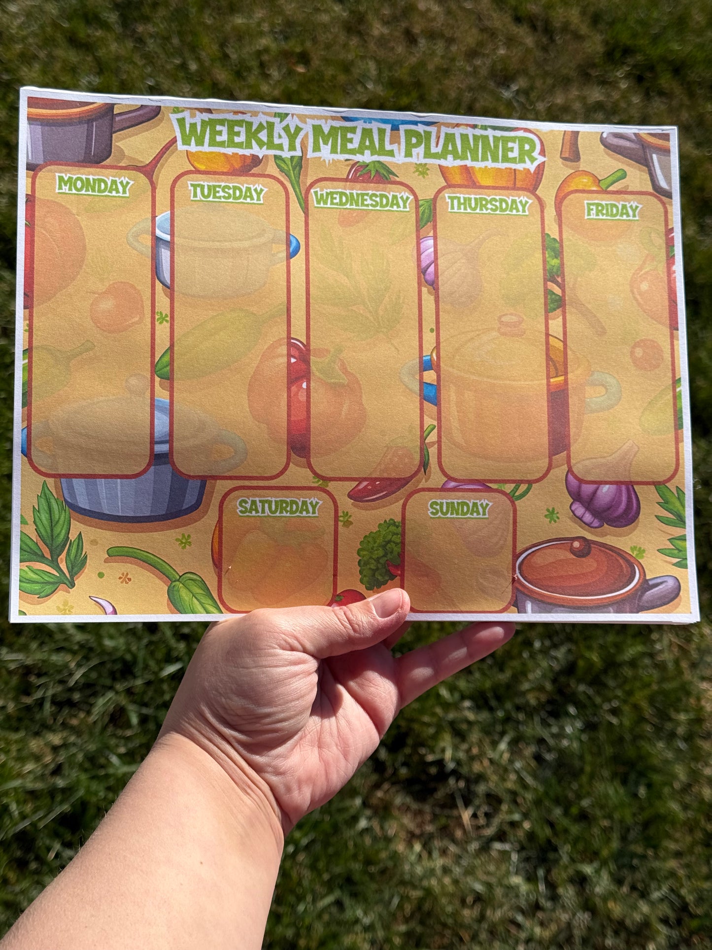 Weekly Planner - Meal Planner