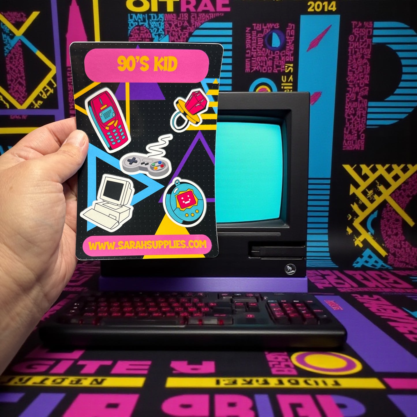 Sticker Sheet - 90s Kid