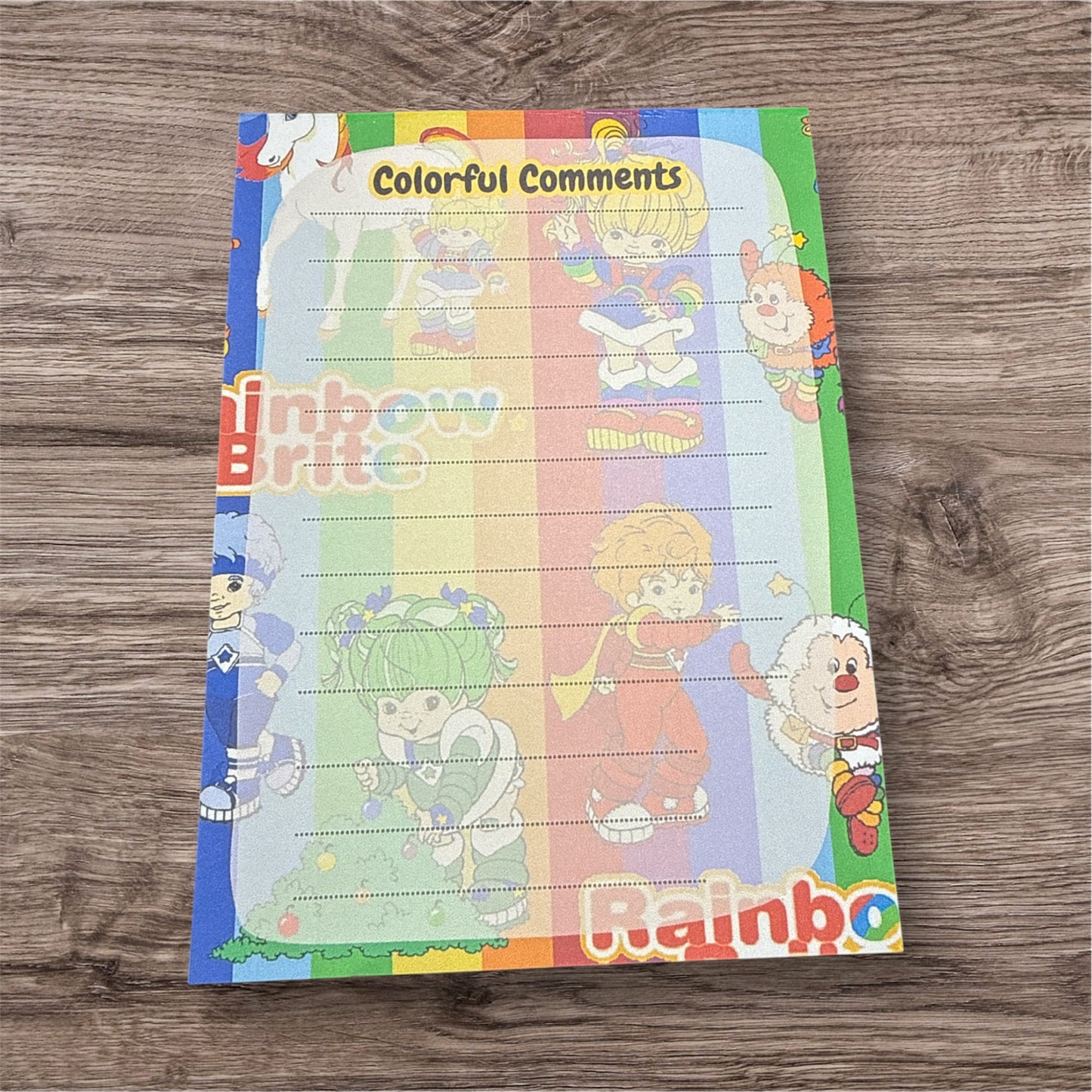 Notepad - Rainbows