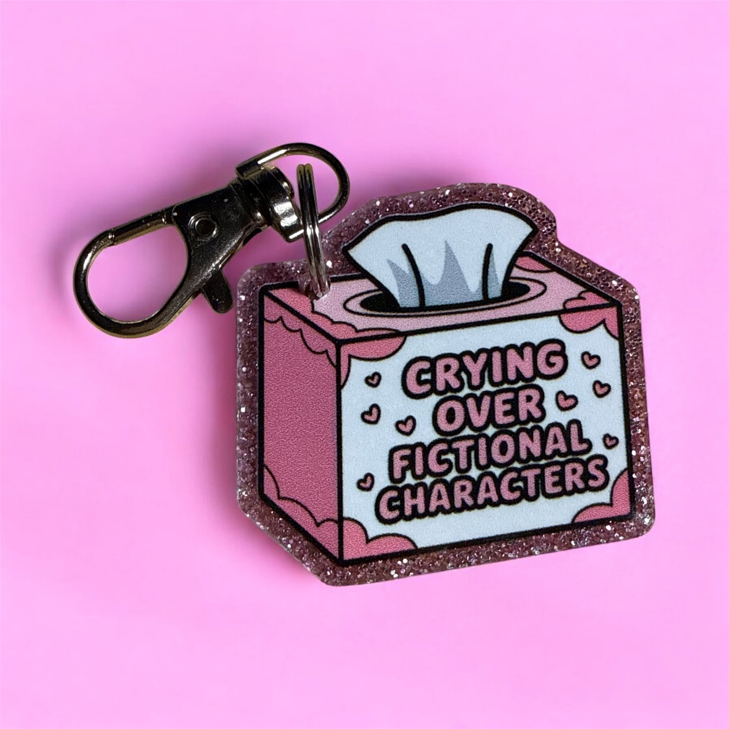 Keychains - Crying Over Fictional Characters