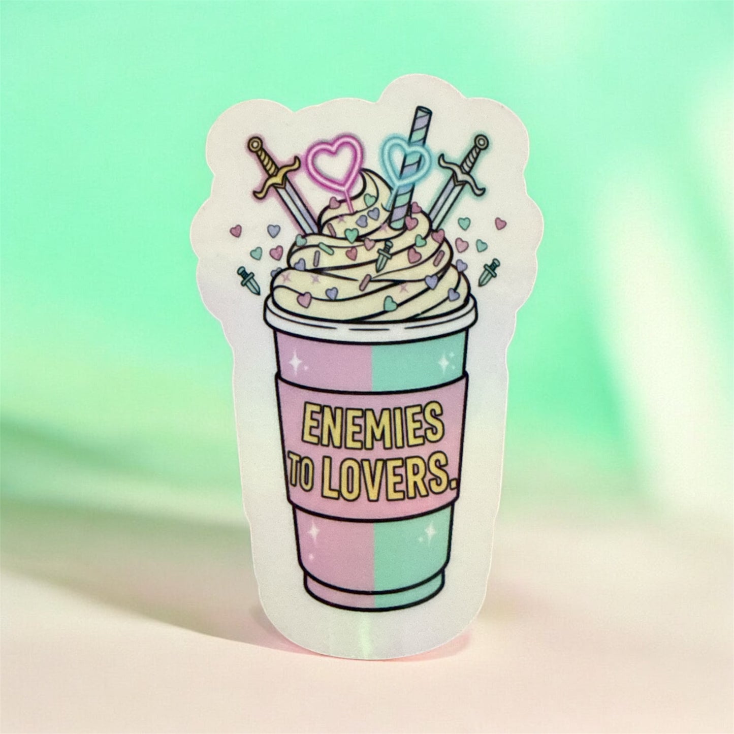 Holographic Stickers - Enemies To Lovers