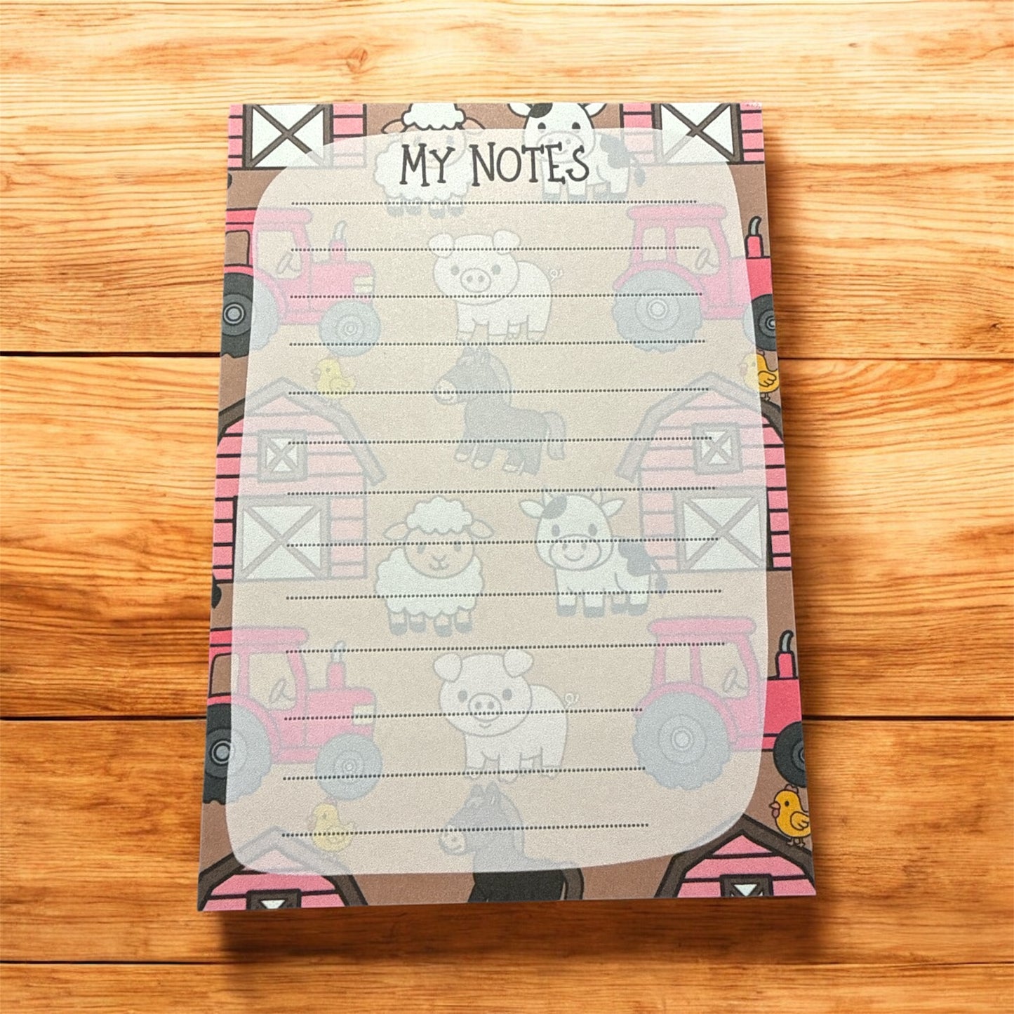 Notepad - Pink Farm
