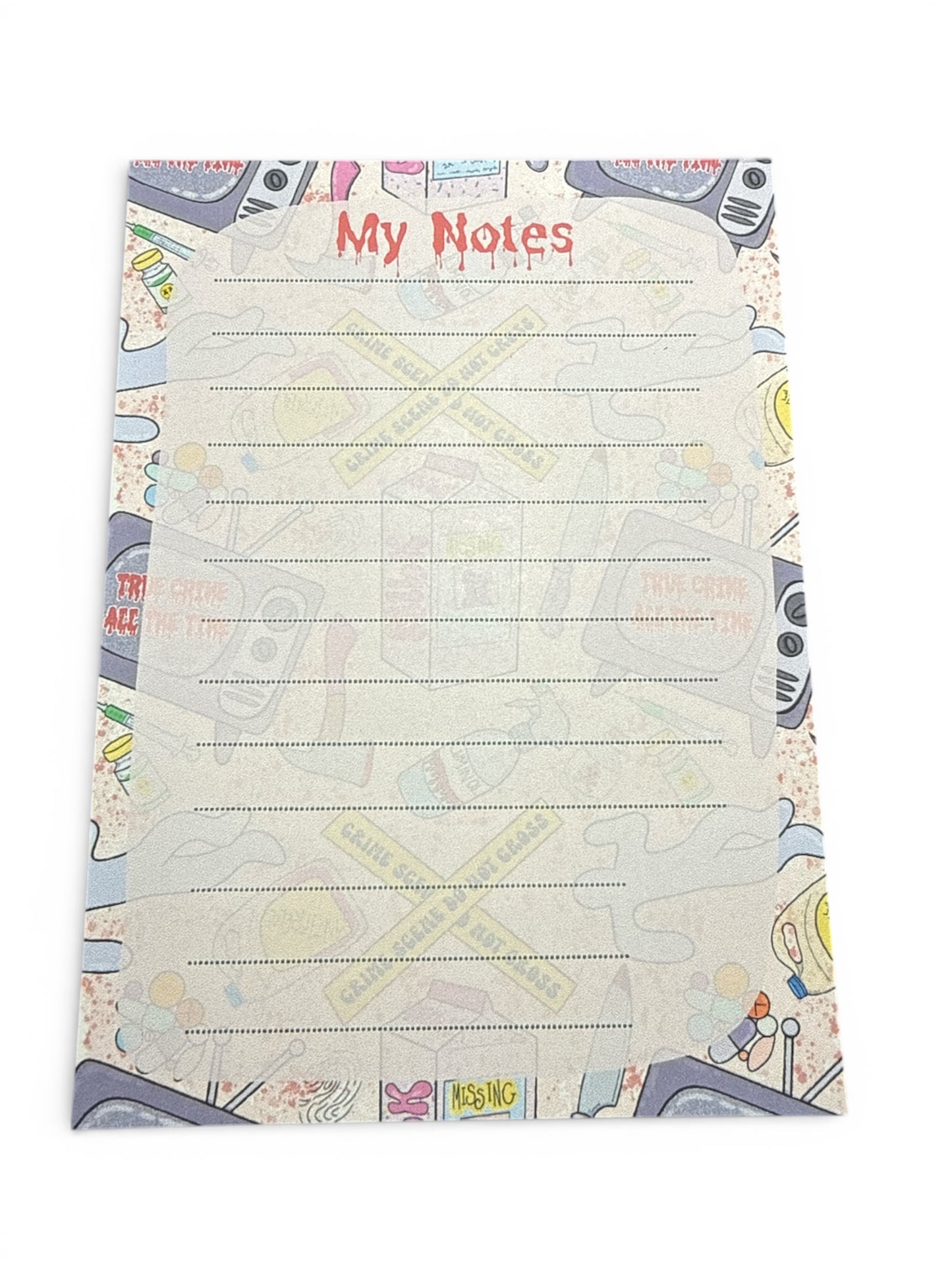 Notepad - Mystery True Crime