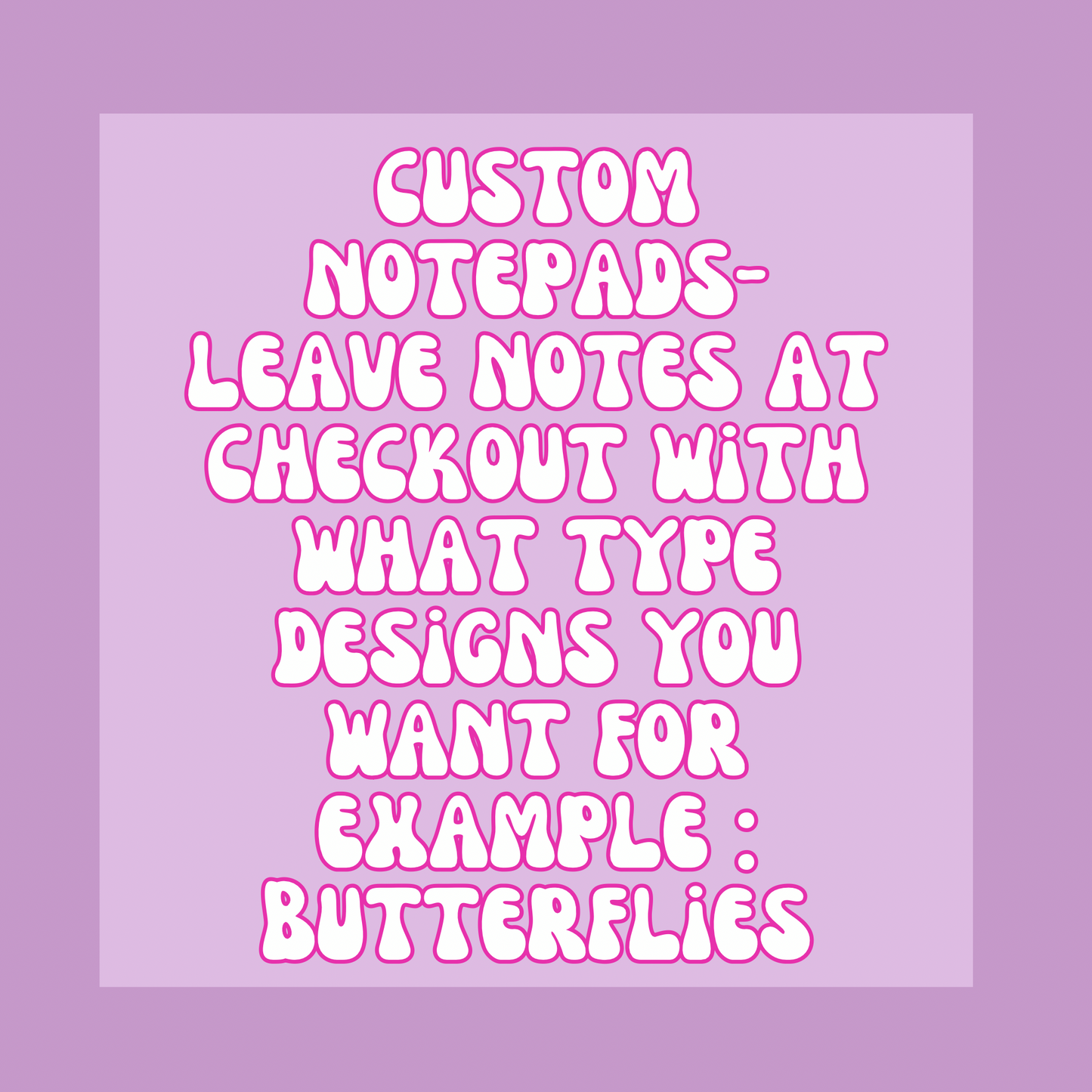 Notepad - Custom