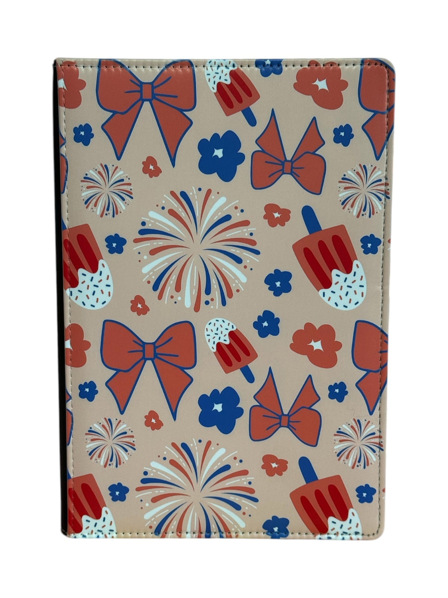 A5 4th of July Sublimation Journal - Refillable - Bookmarked