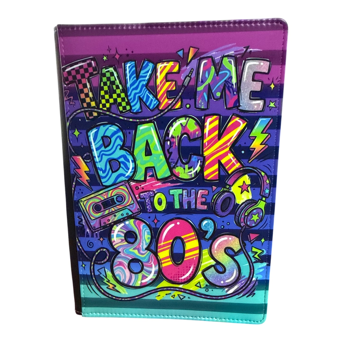 A5 80s Sublimation Journal - Refillable - Bookmarked