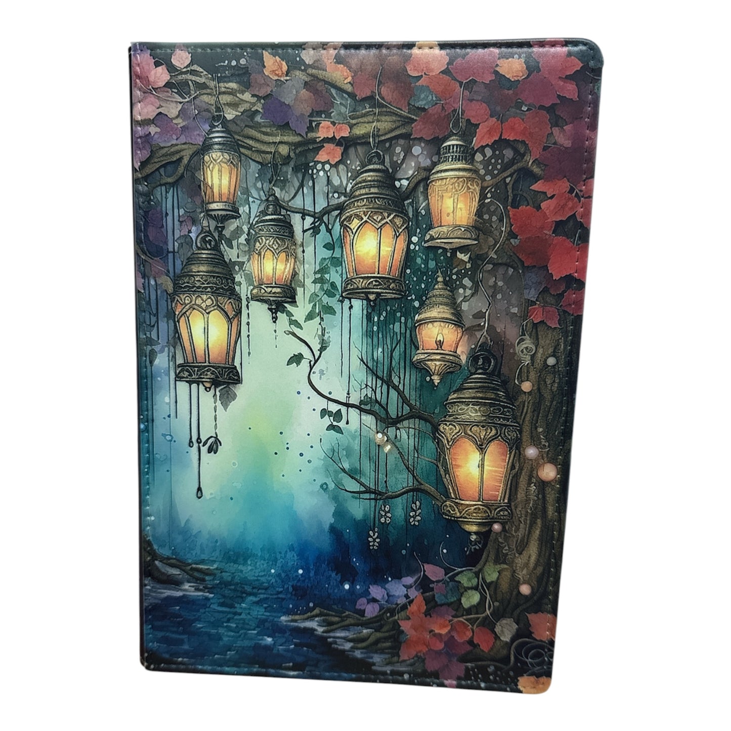 A5 - Forest Lanterns Sublimation Journal - Refillable - Bookmarked