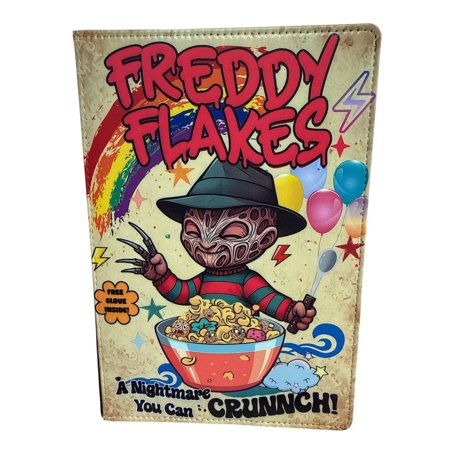 A5 Horror Cereal Sublimation Journal - Refillable - Bookmarked - 2 of 5 in series