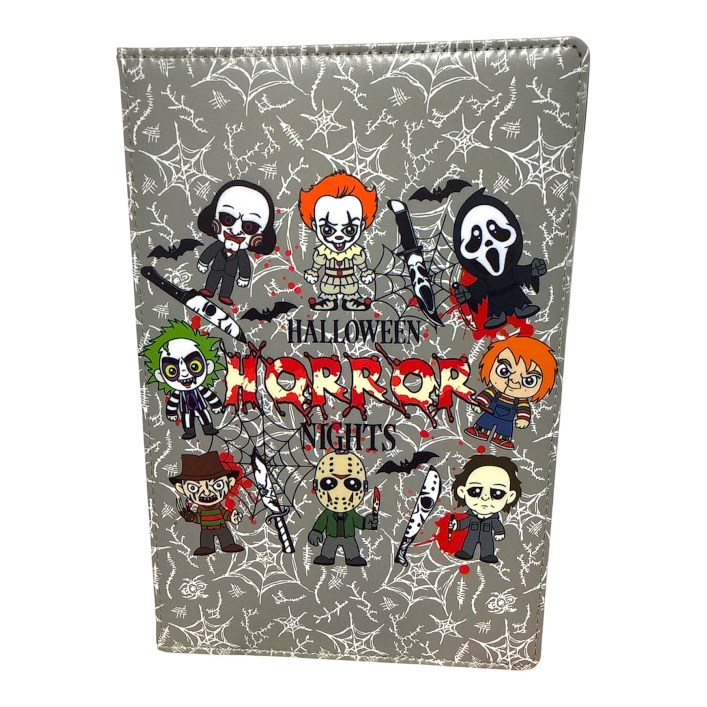 A5 - Halloween Horror Nights Sublimation Journal - Refillable - Bookmarked