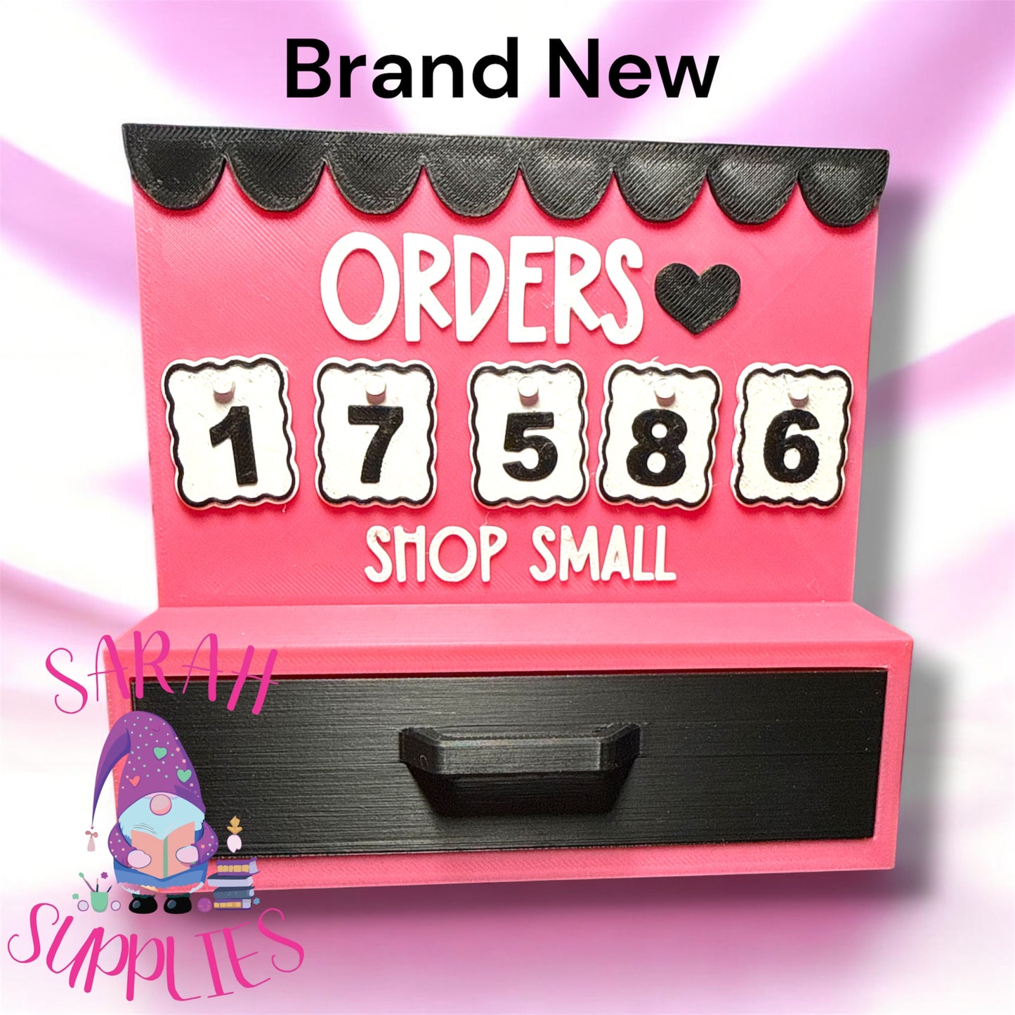3d printed small business order counter
