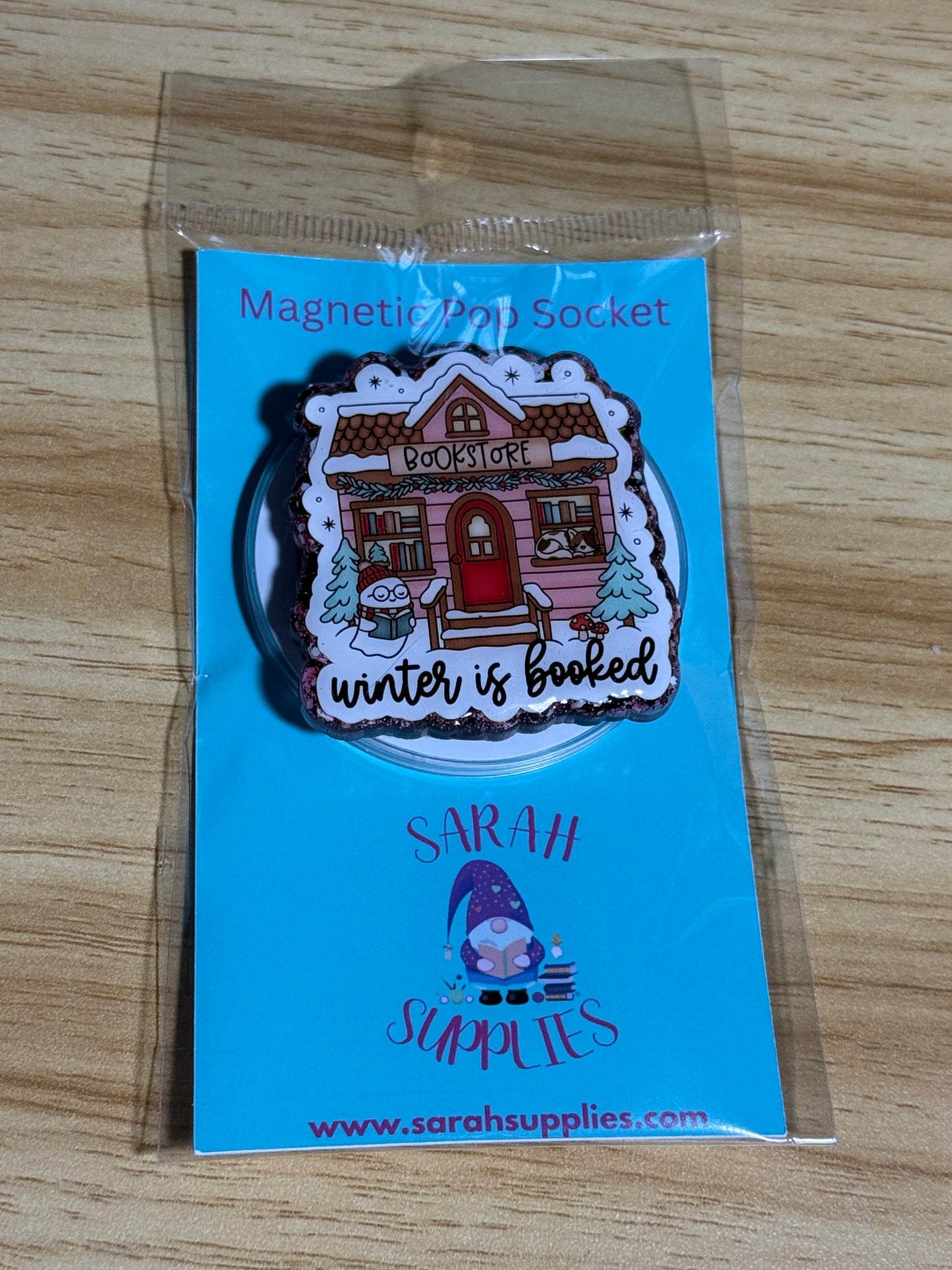 Pop Sockets - Winter Bookstore