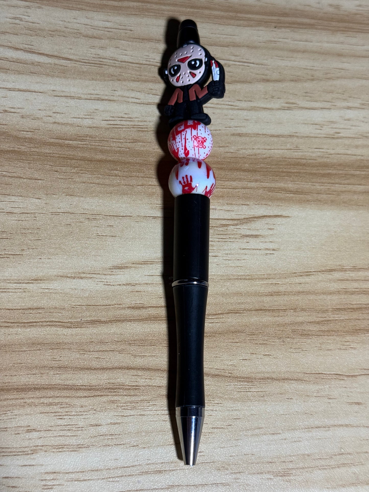 Beaded Pens - Jason Voohrees - Brown Jacket