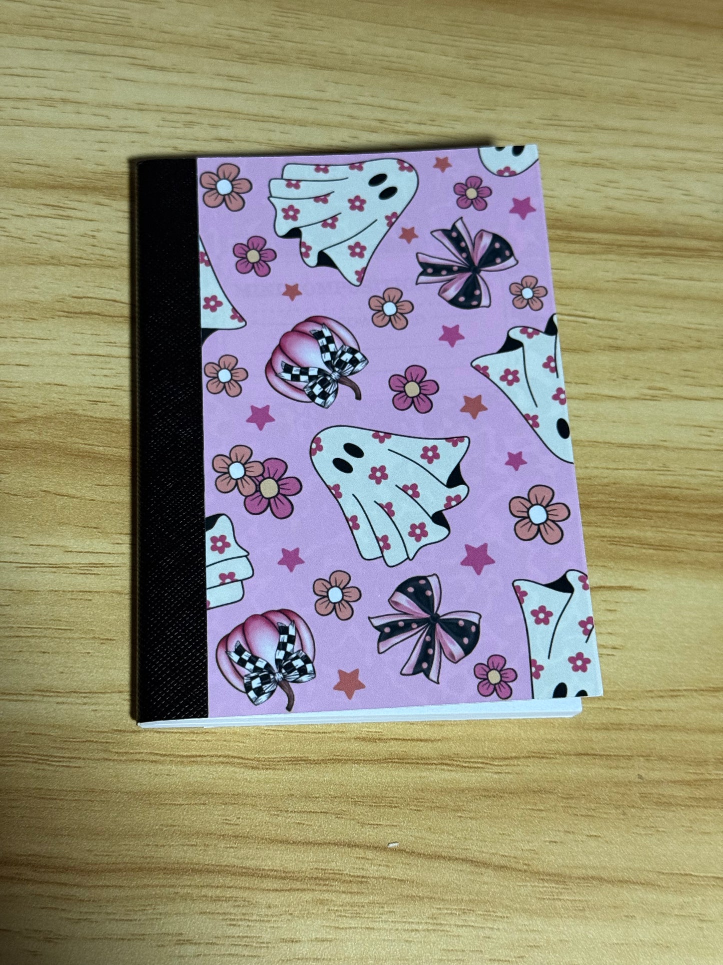 Mini Composition Books - Ghost Bow