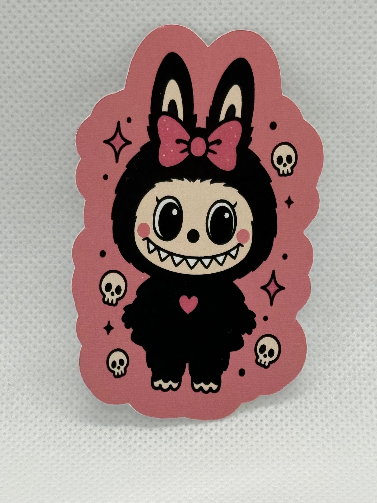 Stickers- Labubu Pink Bow