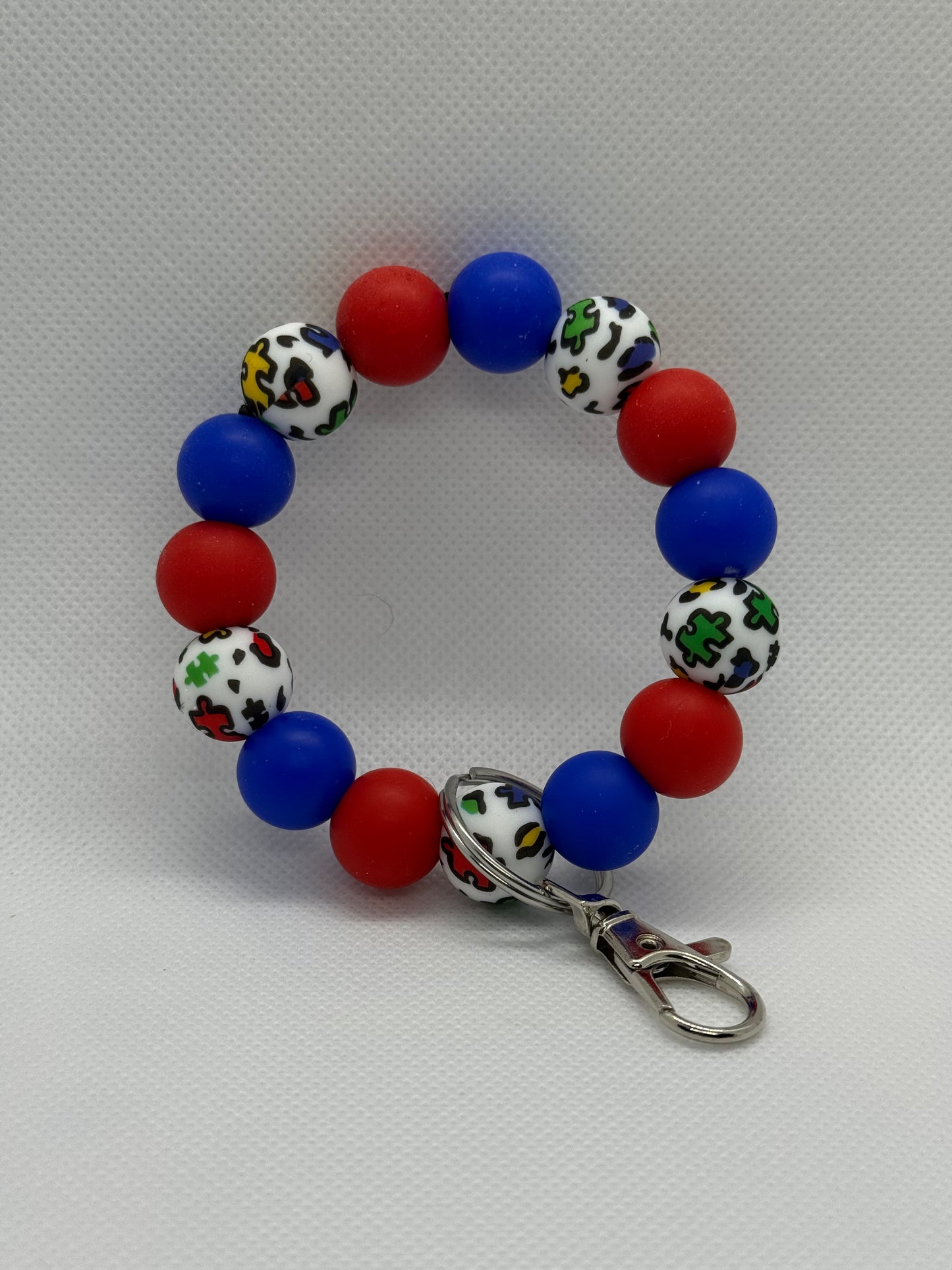 Wristlet - Autism Puzzle Pieces
