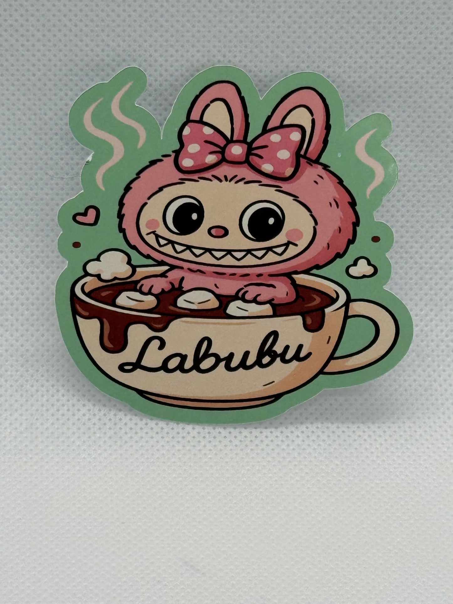 Stickers- Labubu Coffee Cup