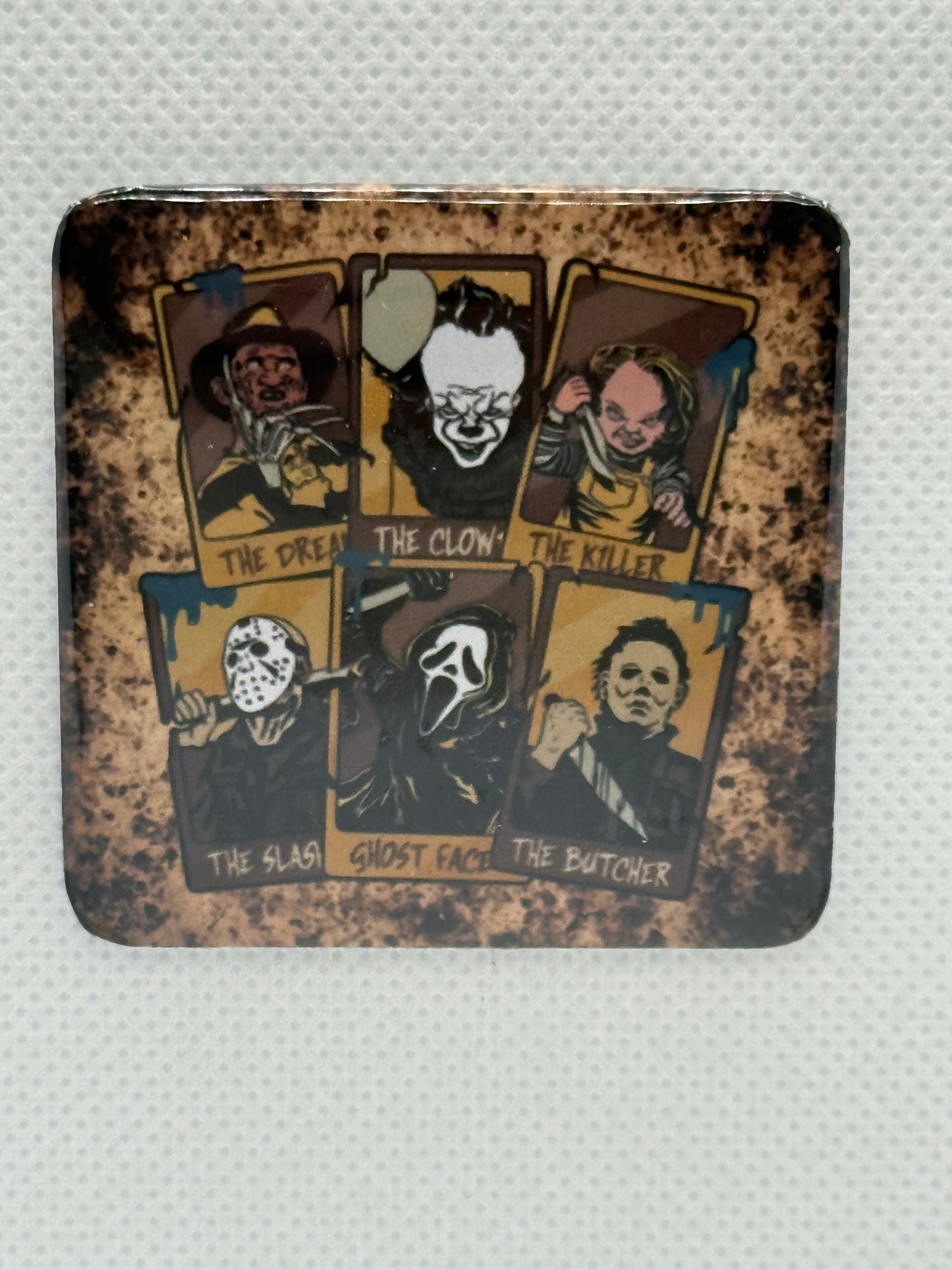 Fridge Magnets - Horror Tarrot Cards