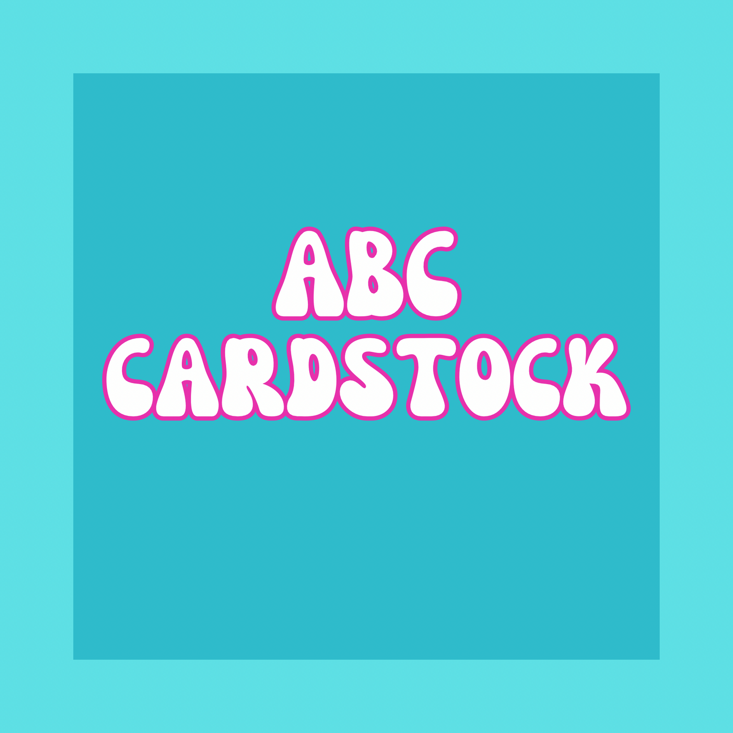 ABC Molds - Cardstock