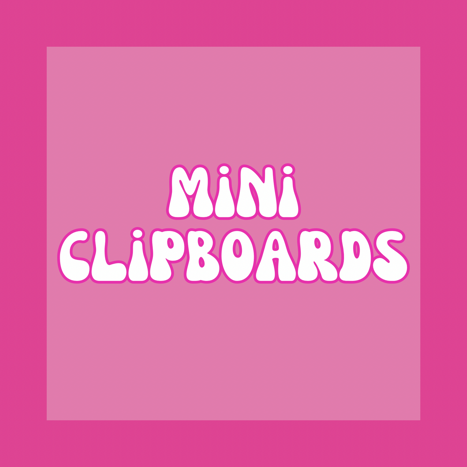 Mini Clipboards