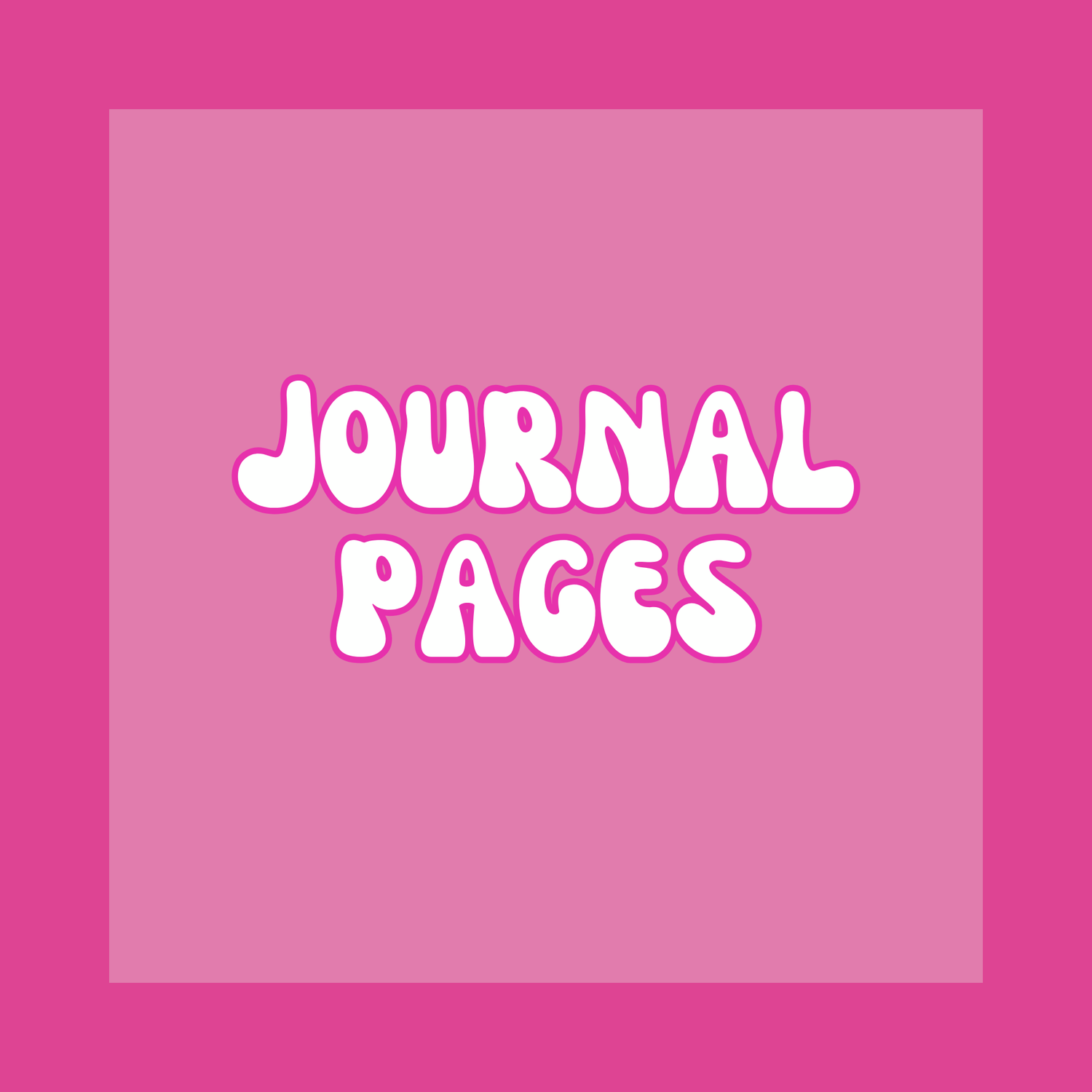 Journal Pages