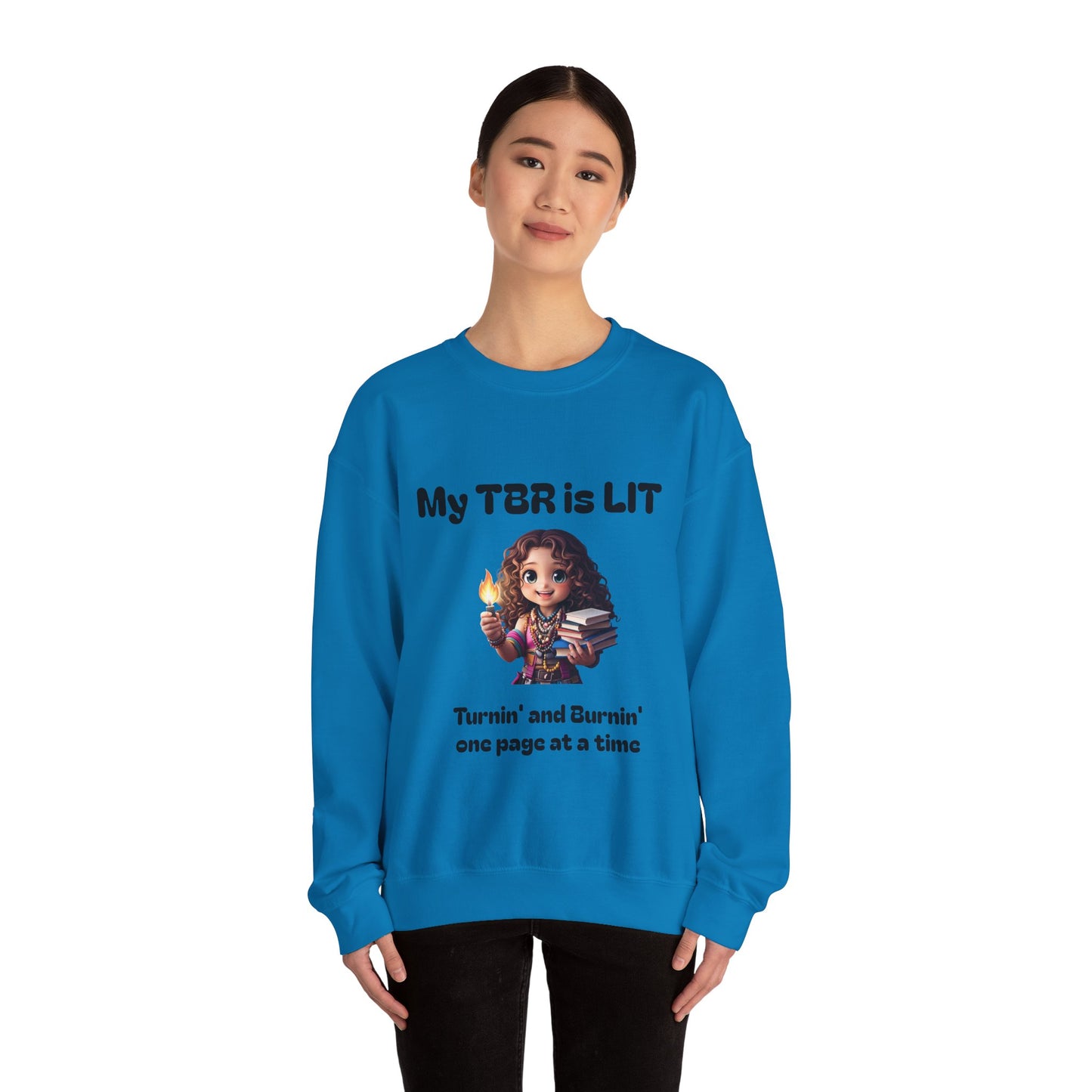 Unisex Heavy Blend™ Crewneck Sweatshirt - Book Lover - TBR - Book - Reading