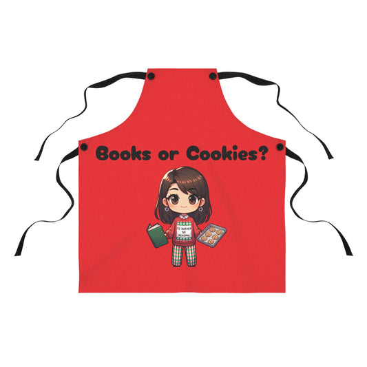 Book Lover Baker Apron