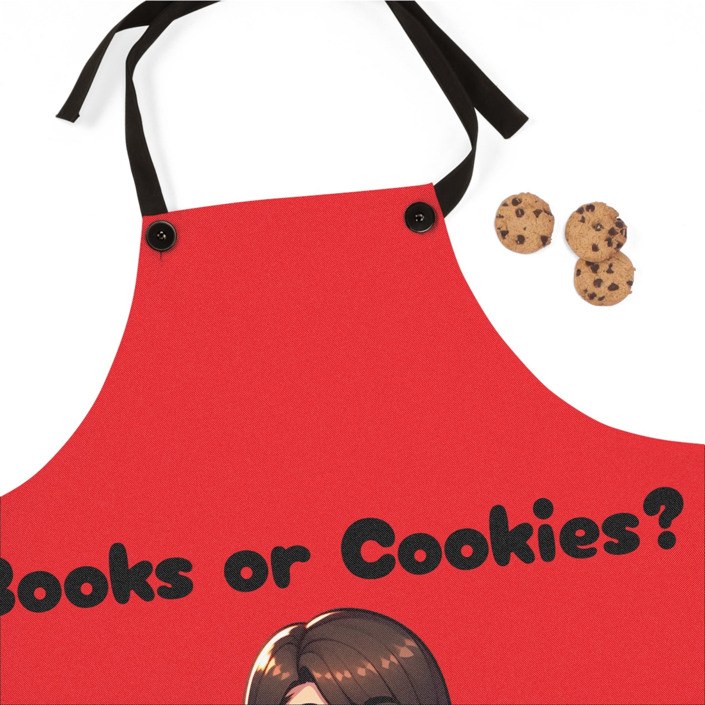 Book Lover Baker Apron