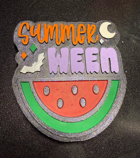 Car Freshie - Summerween - Scent is Blueberry Pumpkin Patch