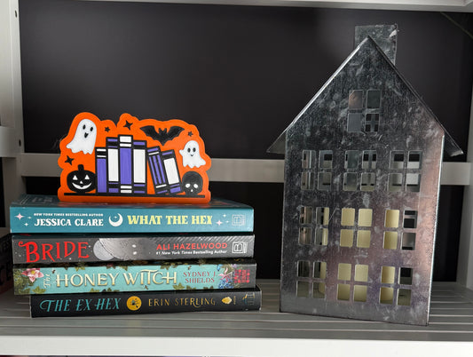 3D - Bookshelf Decor - Spooky Bookshelf