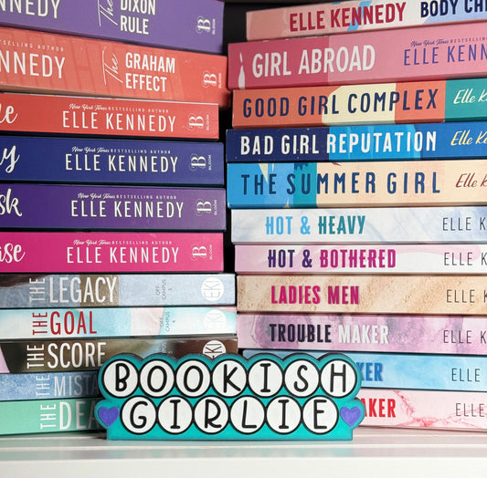 3D - Bookshelf Decor - Bookish Girlie