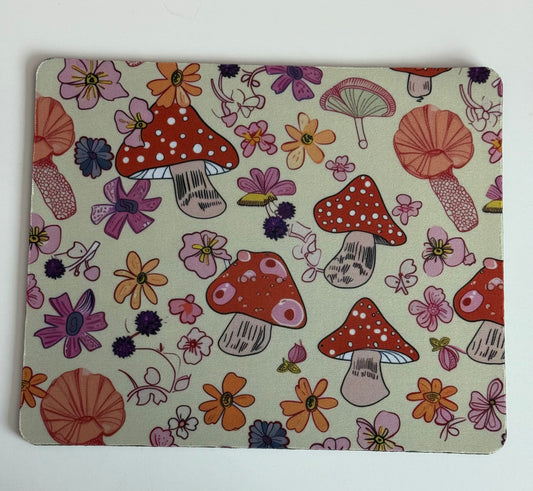 Mouse Pads - Cottage Core Mushrooms