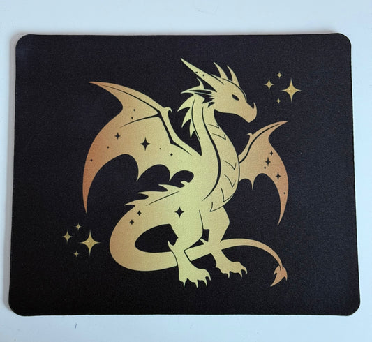 Mouse Pads - Gold Dragon