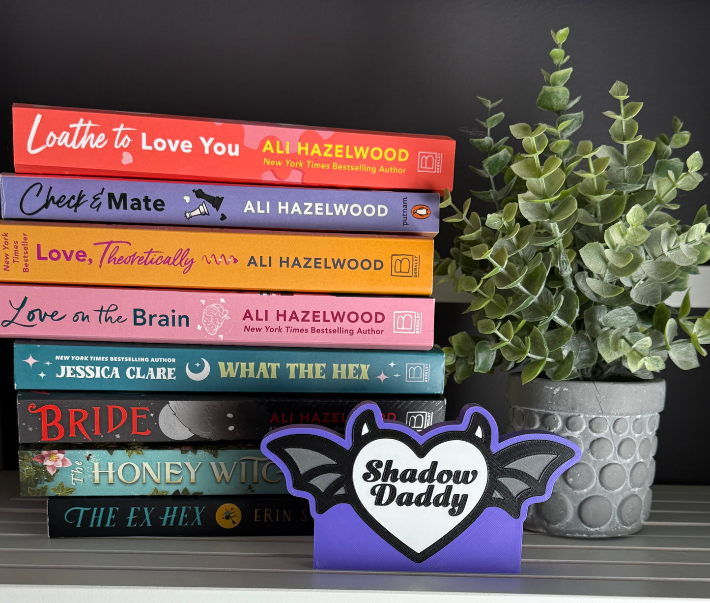 3D - Bookshelf Decor - Shadow Daddy