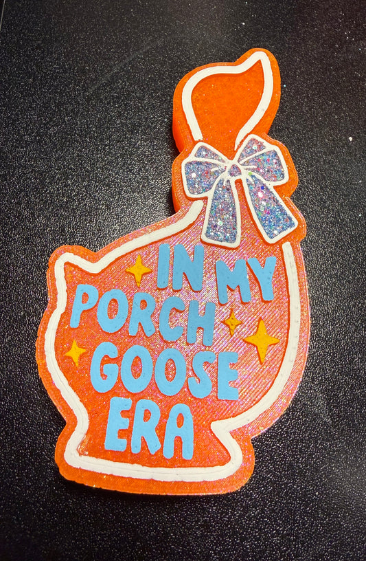 Car Freshie - Porch Goose Era - Scent is Blueberry Pumpkin Patch