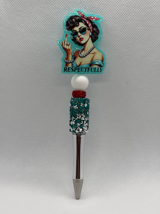 Beaded Pens - Respectfully
