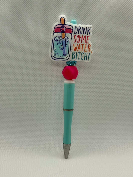 Beaded Pens - Water Bitch